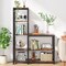 Tribesigns 5-Tier Bookshelf Ladder Corner Bookcase Storage Shelf 39.4 In Black